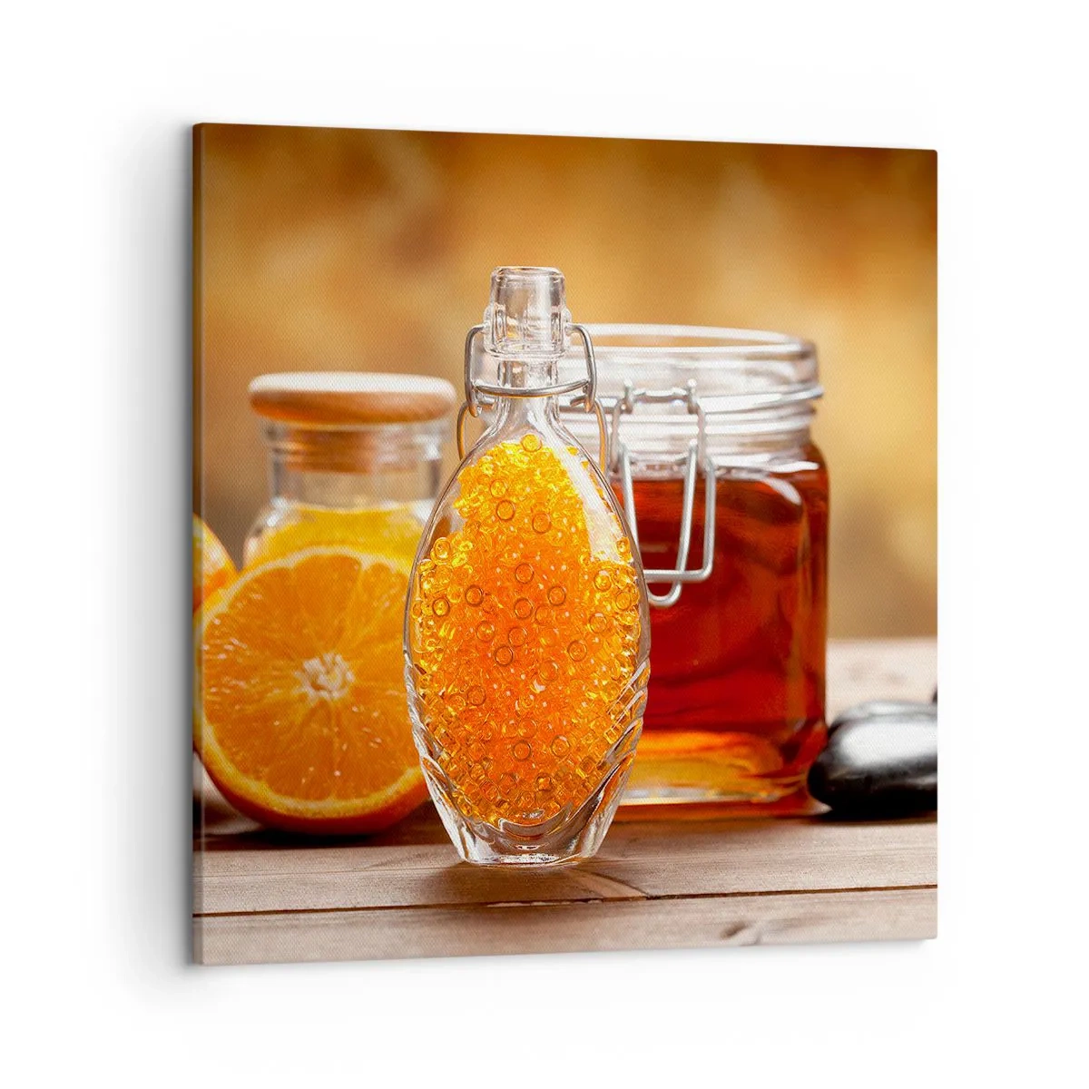 Obraz na plátně - Sluneční chutě a aromata - 50x50 cm