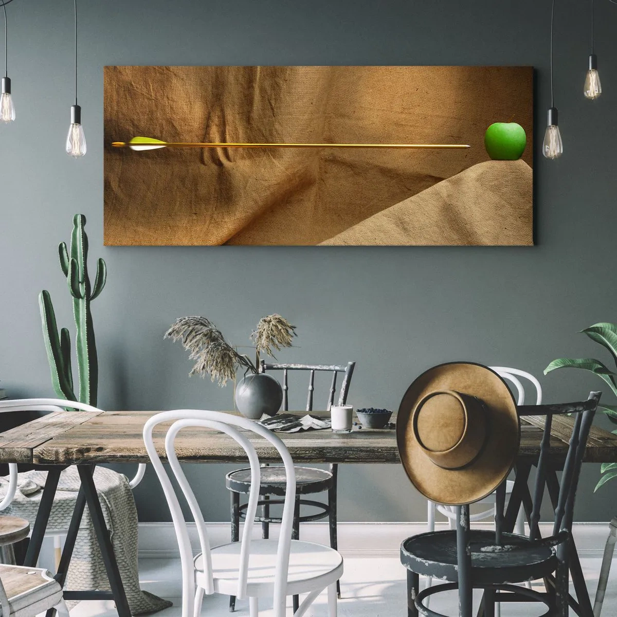 Obraz na plátně - Přivolat ducha Wilhelma Tella - 90x30 cm