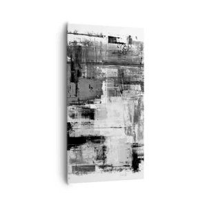 Obraz na plátně - Šedé je krásné - 65x120 cm