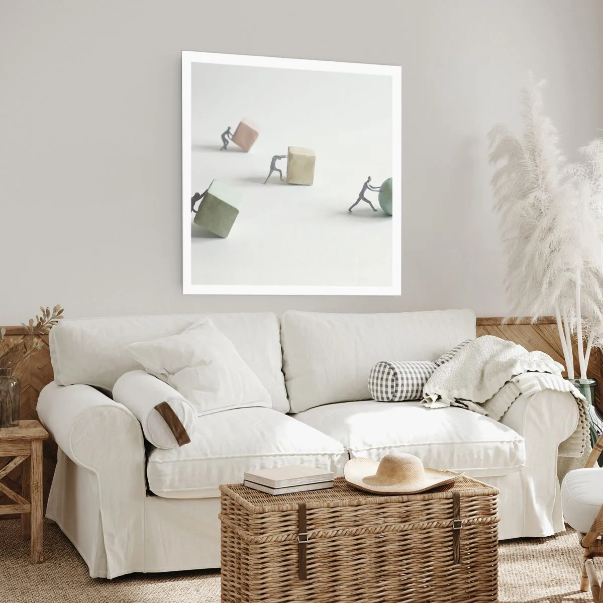 Plakát - Život samotný - 50x50 cm