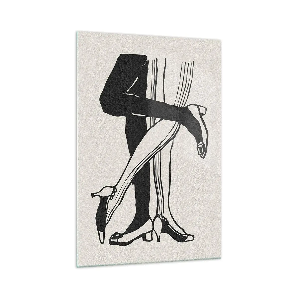 Obraz na skle - Ženský atribut - 70x100 cm