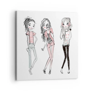 Obraz na plátně - Bude, bude zábava - 70x70 cm