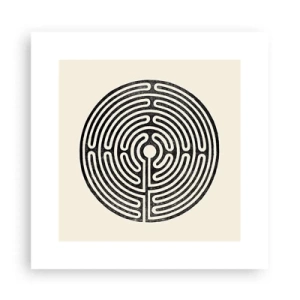 Plakát - Tajemný řád - 30x30 cm