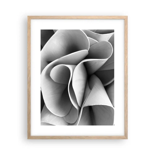 Plakát v rámu světlý dub - Děje se ve vesmíru - 40x50 cm