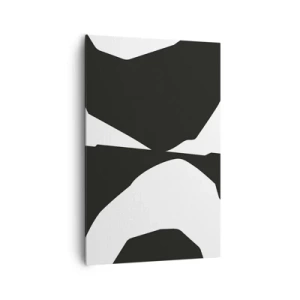 Obraz na plátně - Positive-negative - 80x120 cm