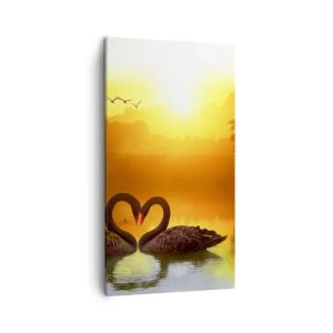 Obraz na plátně - Všechno do páru - 45x80 cm