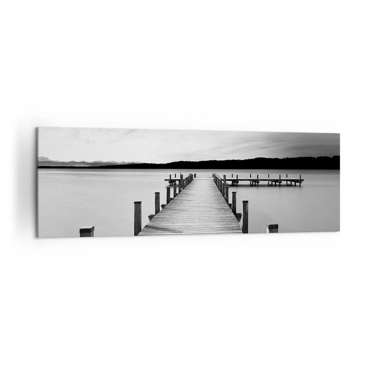 Obraz na plátně - U napajedla – klidu - 160x50 cm