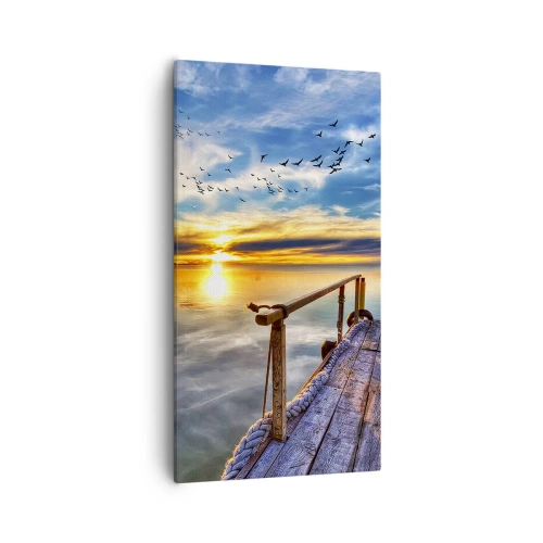 Obraz na plátně - Vítr jde odpočívat - 55x100 cm
