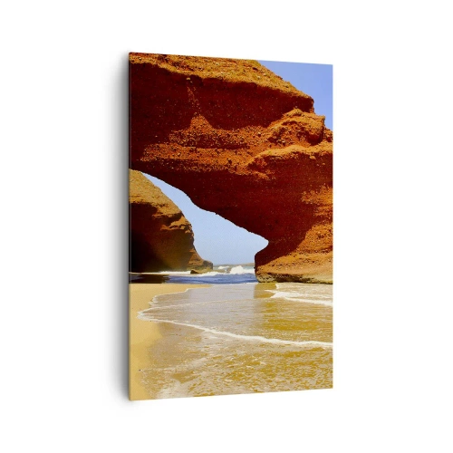 Obraz na plátně - Voda a vítr po tisíce let - 80x120 cm