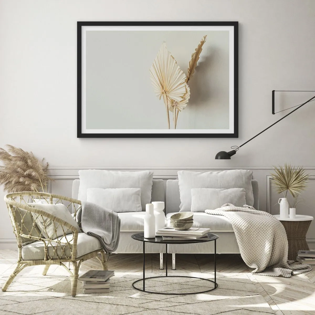 Plakát v černém rámu - Když potřebuješ útěchu - 70x50 cm