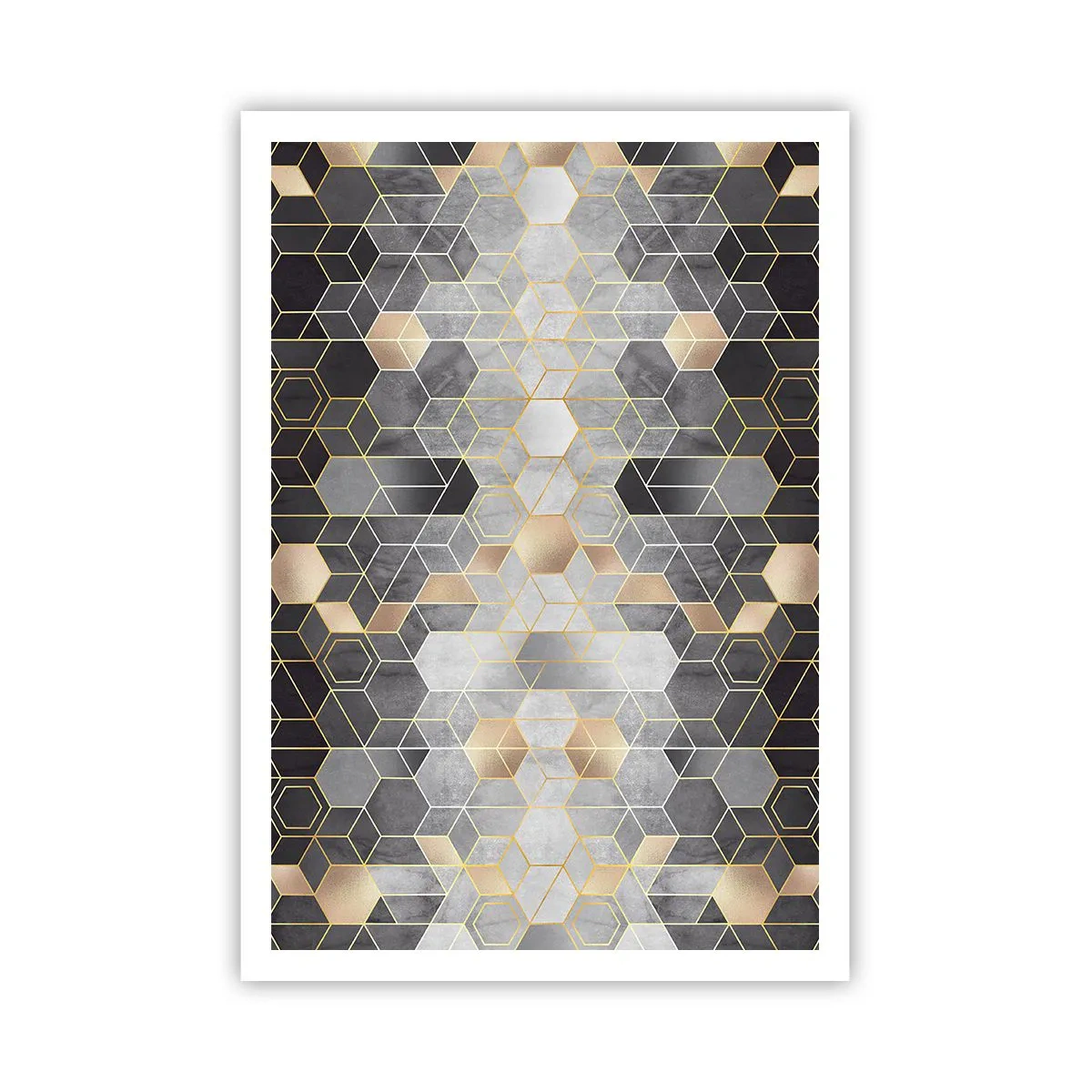 Plakát - Diamantová kompozice - 70x100 cm