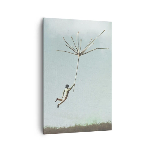 Obraz na plátně - Letající pampeliška - 80x120 cm