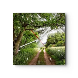 Nástěnné hodiny - Et in Arcadia ego - 30x30 cm