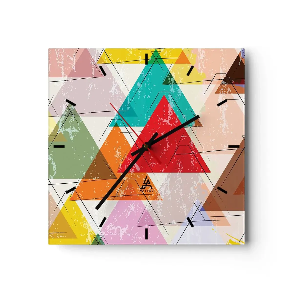 Nástěnné hodiny - Blábolení - 40x40 cm