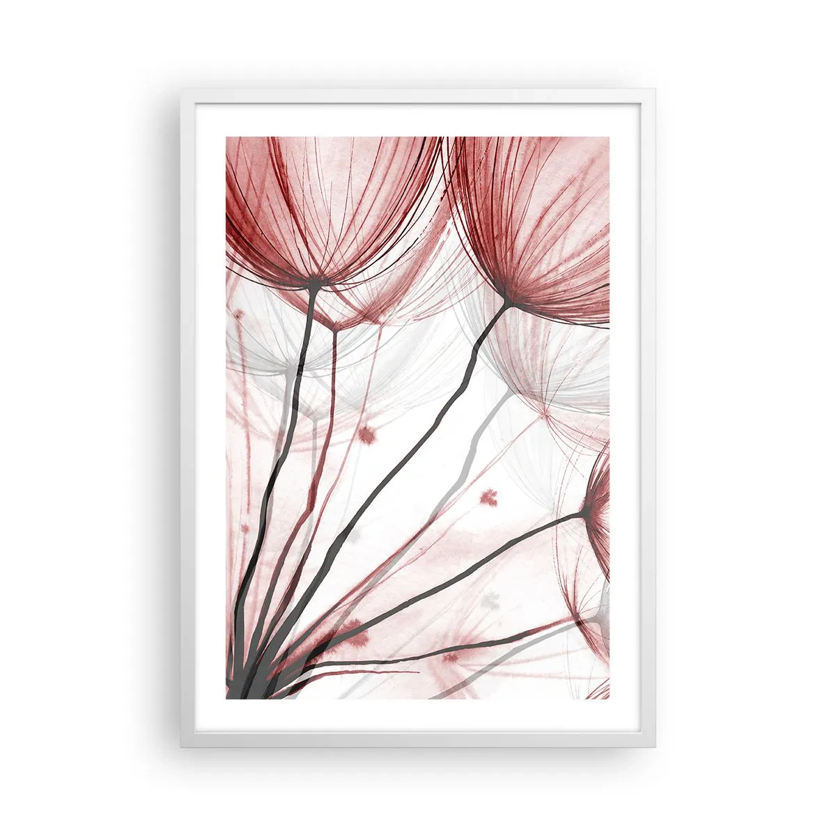 Plakát v bílém rámu - Před odletem - 50x70 cm