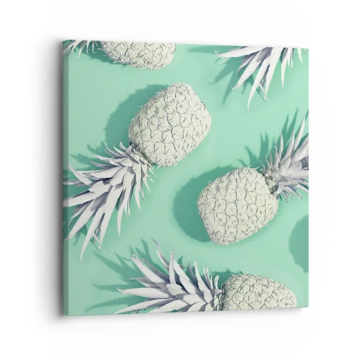 Obraz na plátně - skvěle ladí s mátou - 30x30 cm