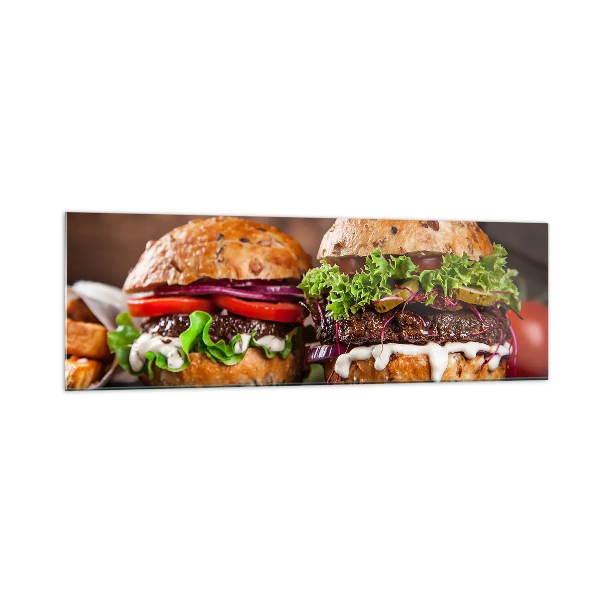 Obraz na skle - American dream - 160x50 cm