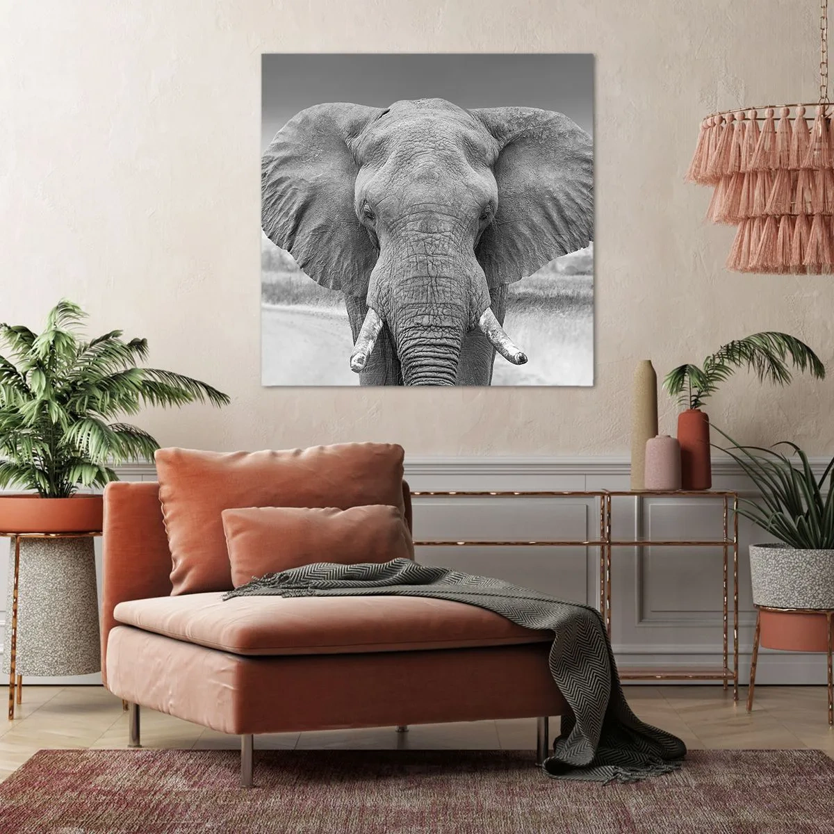 Obraz na plátně - Vítejte v mém světě - 40x40 cm