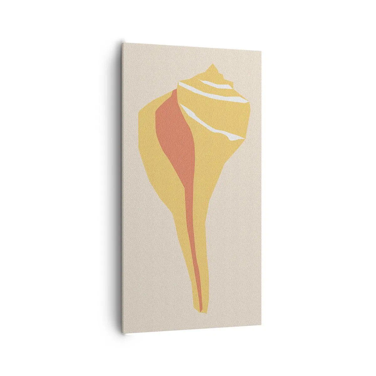 Obraz na plátně - Organická abstrakce – růst - 65x120 cm