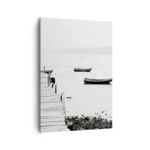 Obraz na plátně - U tiché a čisté vody - 50x70 cm