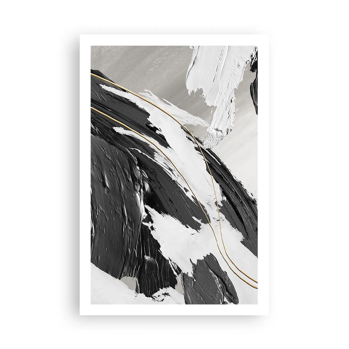 Plakát - Velkorysá abstrakce - 61x91 cm