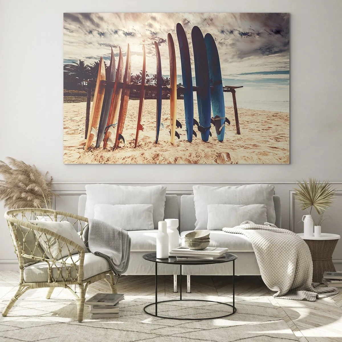 Obraz na skle - Dobrou noc, nashle zítra. - 120x80 cm