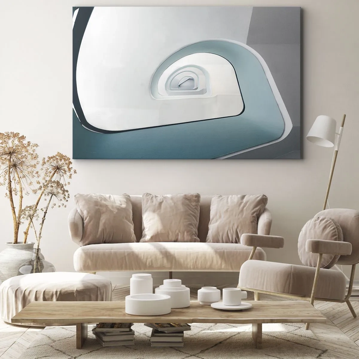 Obraz na plátně - Na dno modré - 120x80 cm