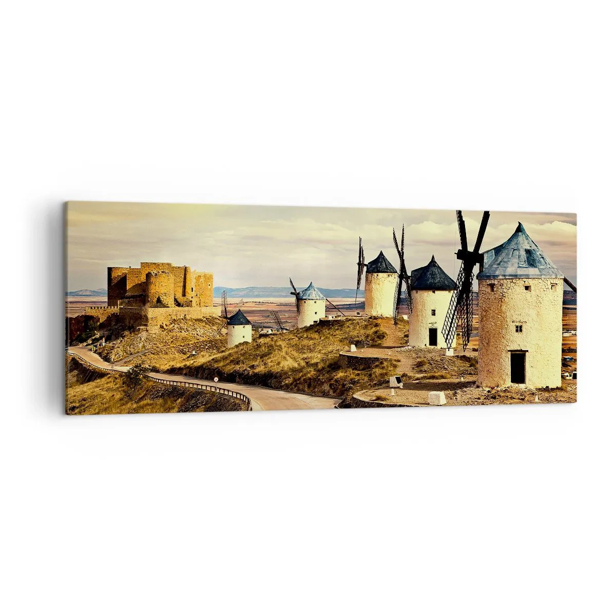 Obraz na plátně - Brzy se objeví Don Quijote - 140x50 cm