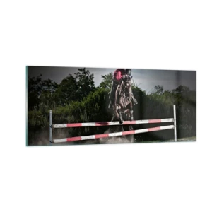 Obraz na skle - Společně pro vítězství - 100x40 cm
