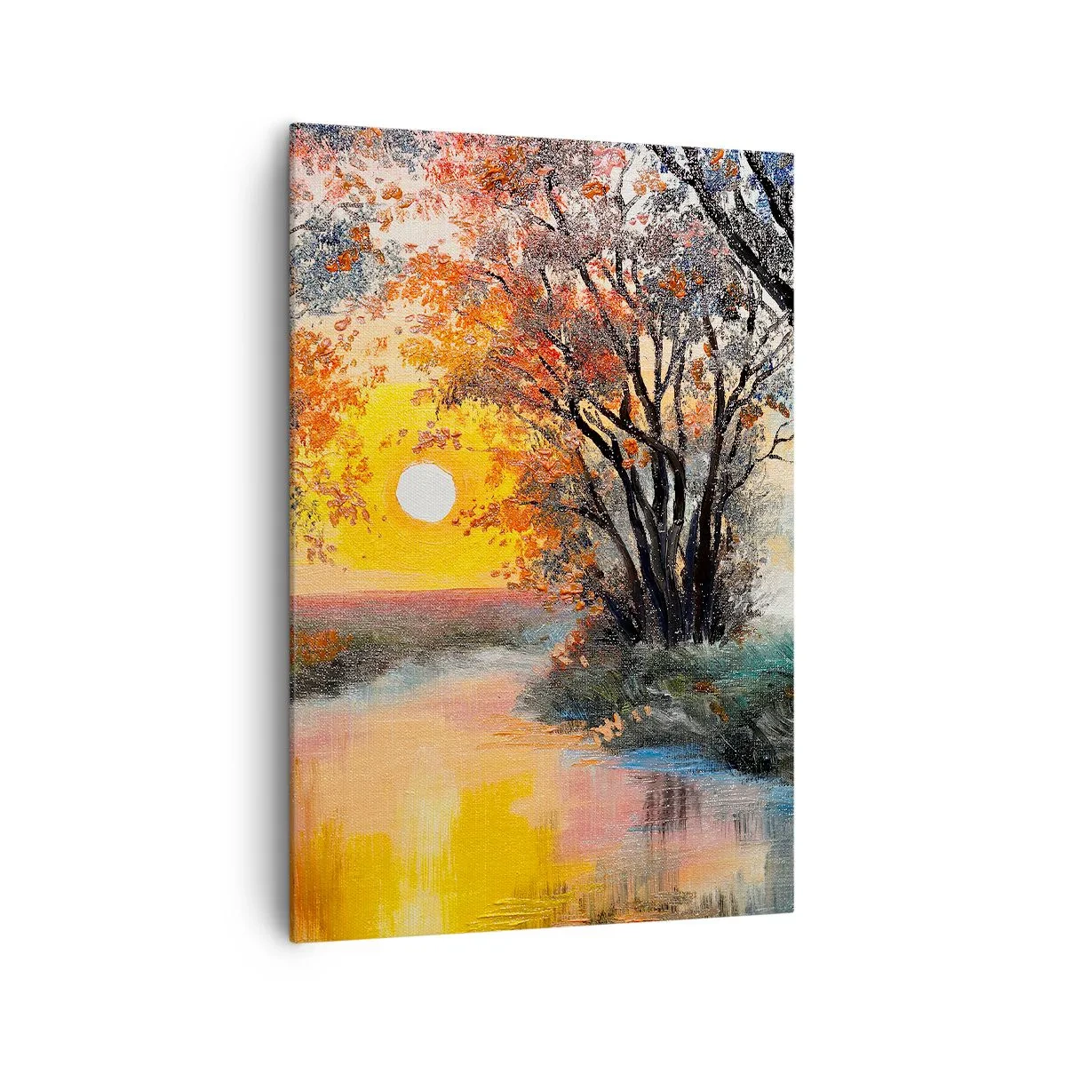 Obraz na plátně - Podzimní nádech - 70x100 cm