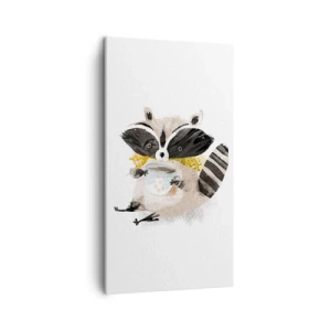 Obraz na plátně - Můj přítel mýval - 45x80 cm