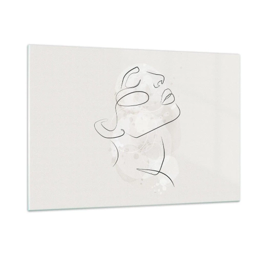 Obraz na skle - Náčrt snu - 120x80 cm