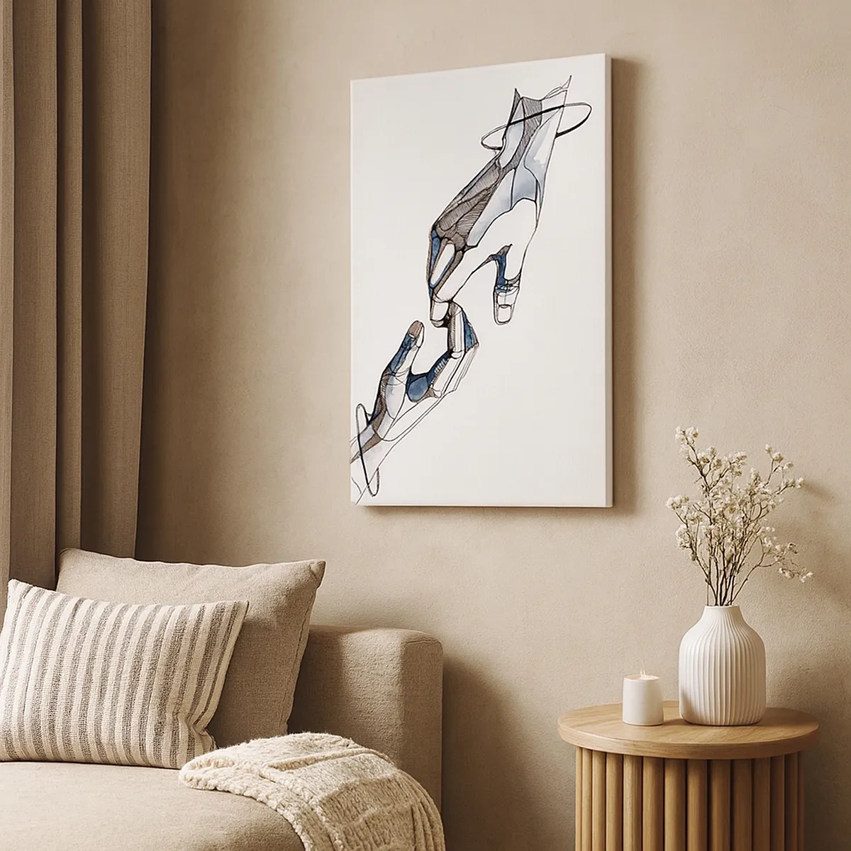 Obraz na plátně - Dobré gesto - 50x70 cm