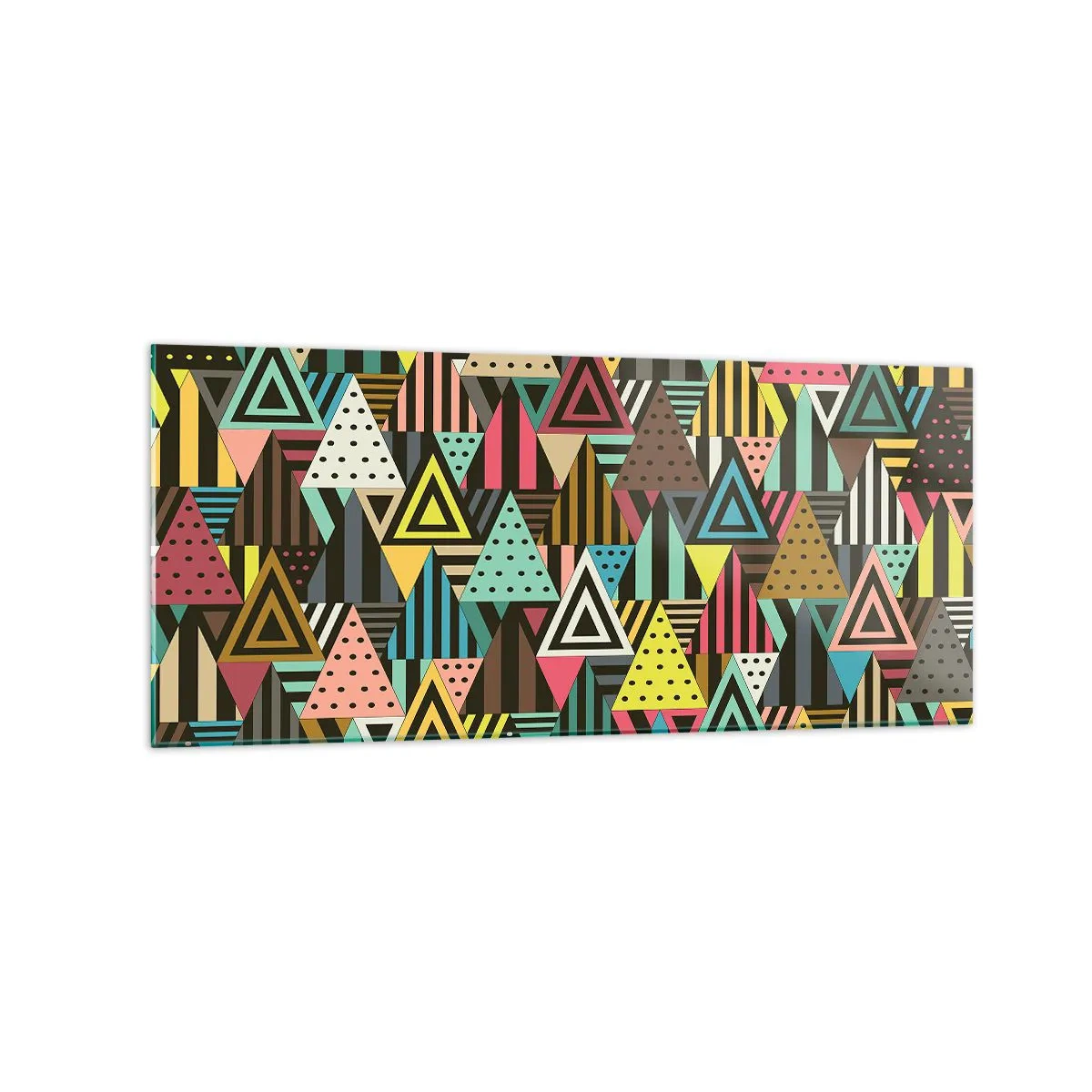 Obraz na skle - V rytmu na tři - 120x50 cm