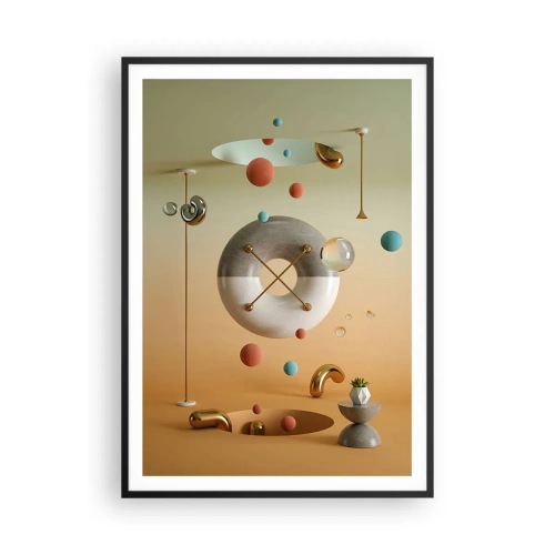 Plakát v černém rámu - Vše je možné - 70x100 cm