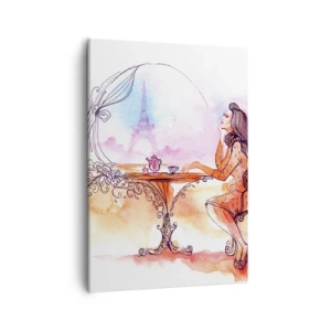 Obraz na plátně - Pařížská elegance - 50x70 cm