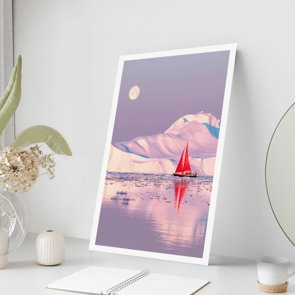 Plakát - Žár plachty, chlad ledu - 61x91 cm