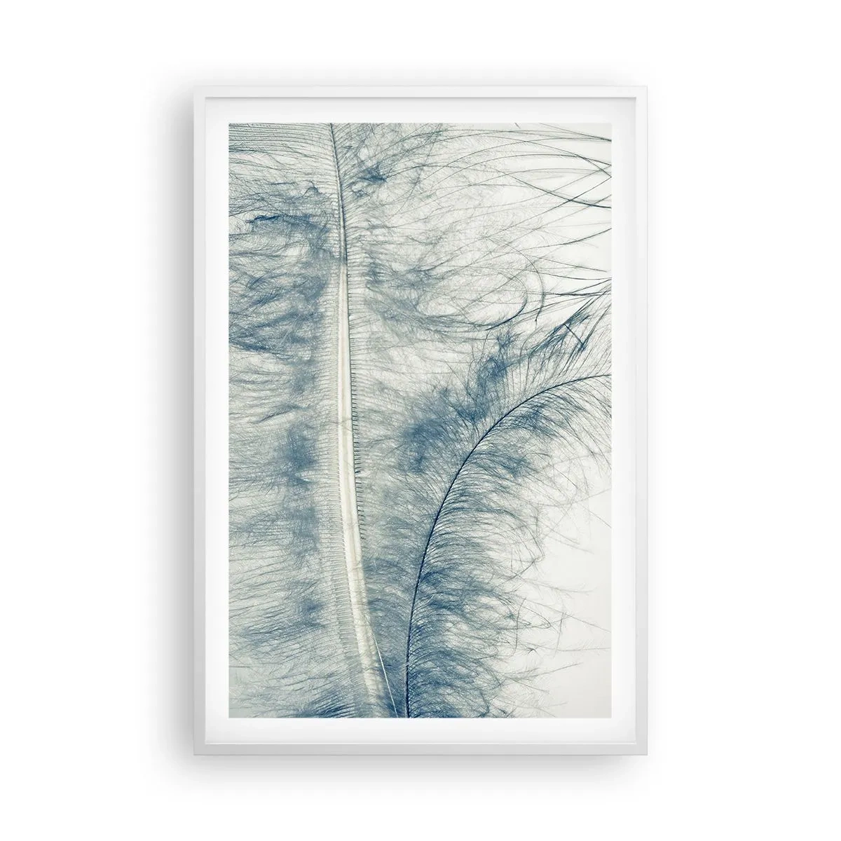 Plakát v bílém rámu - Šepot přírody - 61x91 cm