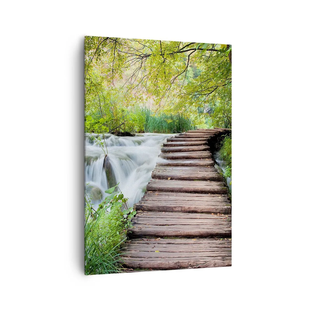 Obraz na plátně - Voda není vůbec tichá - 70x100 cm