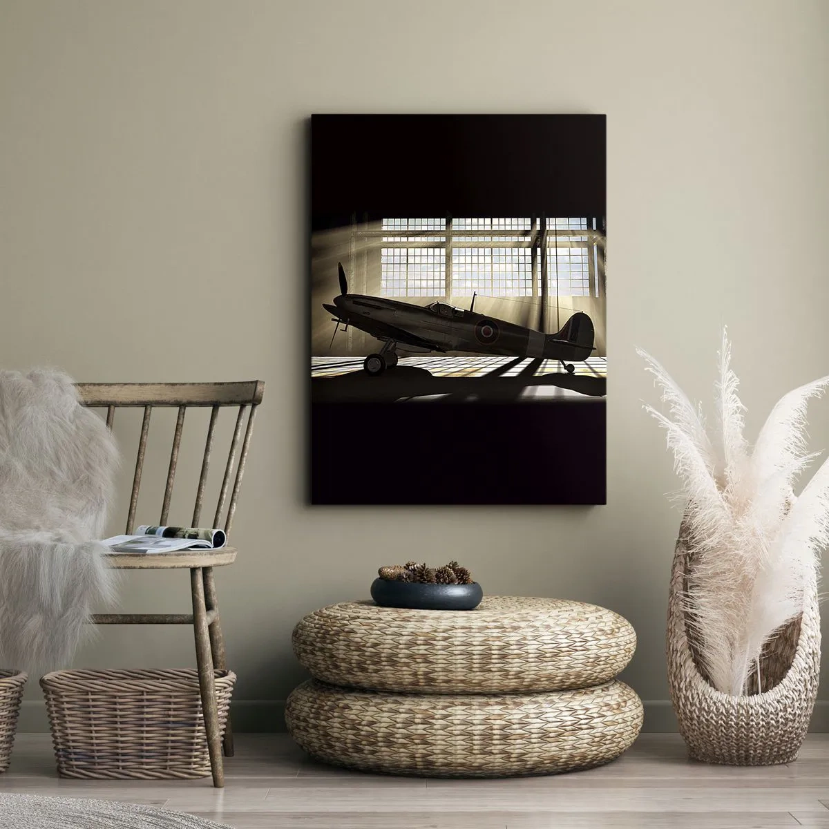 Obraz na plátně - Odpočinek bojovníka - 45x80 cm