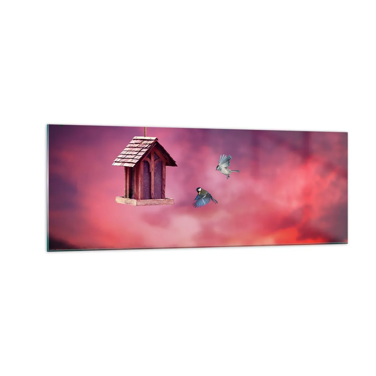 Obraz na skle - Pozvání na večeři - 140x50 cm