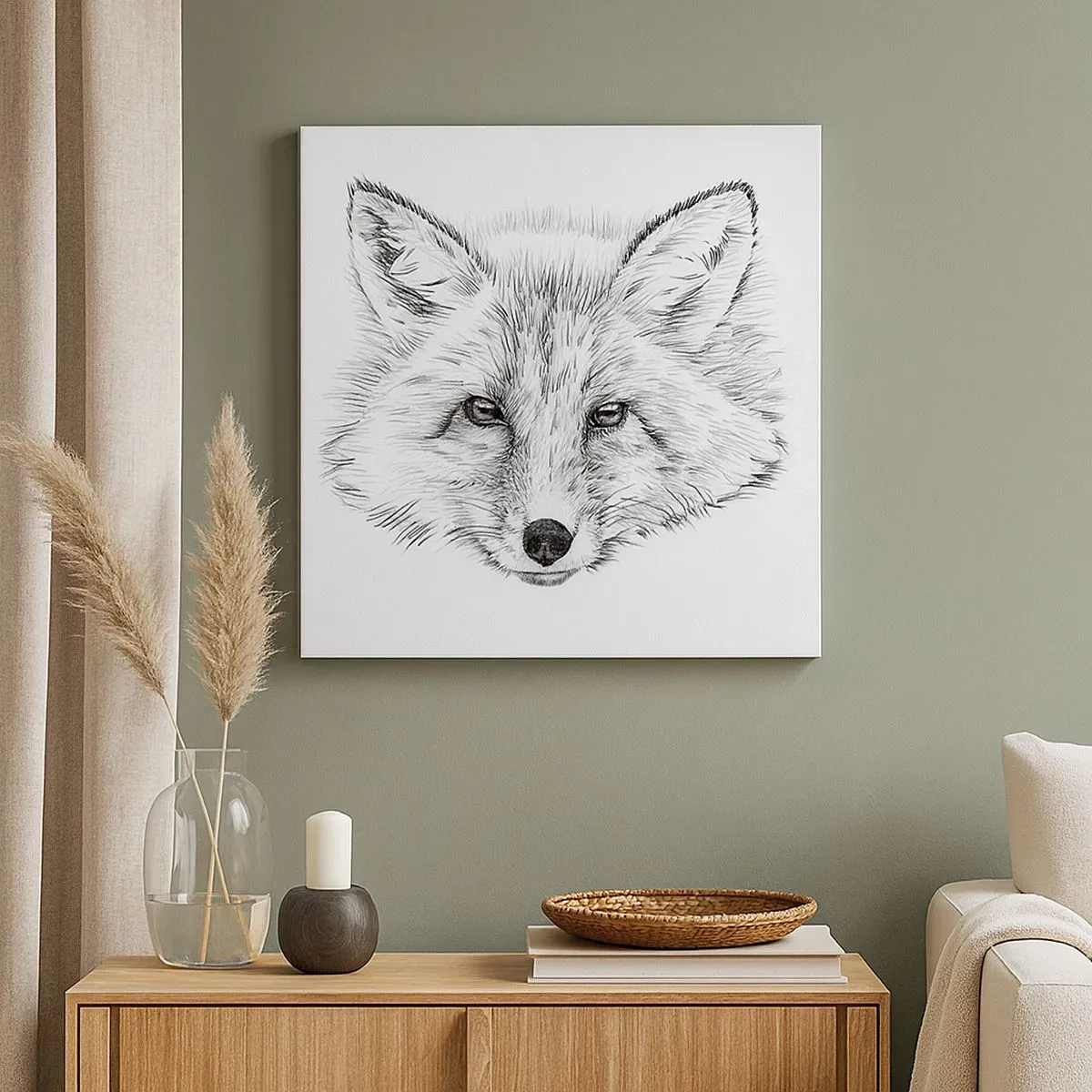 Obraz na plátně - Mohou tyto oči lhát? - 30x30 cm