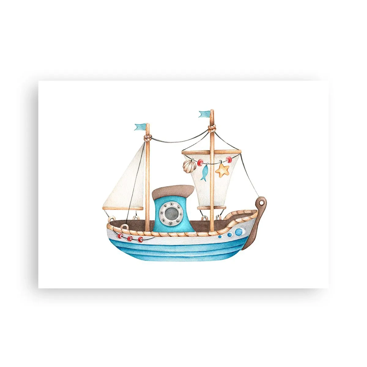 Plakát - Ahoj, dobrodružství! - 70x50 cm