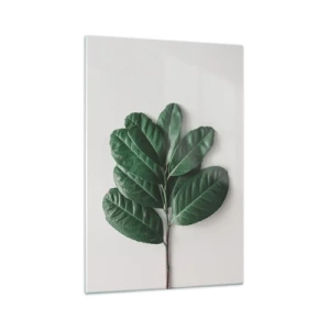 Obraz na skle - Kresba samotné přírody - 70x100 cm