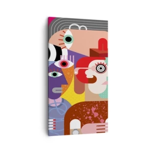 Obraz na plátně - My od pána Picassa - 45x80 cm