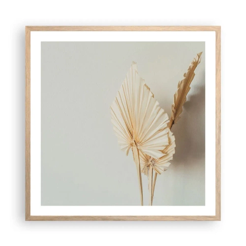 Plakát v rámu světlý dub - Když potřebuješ útěchu - 60x60 cm