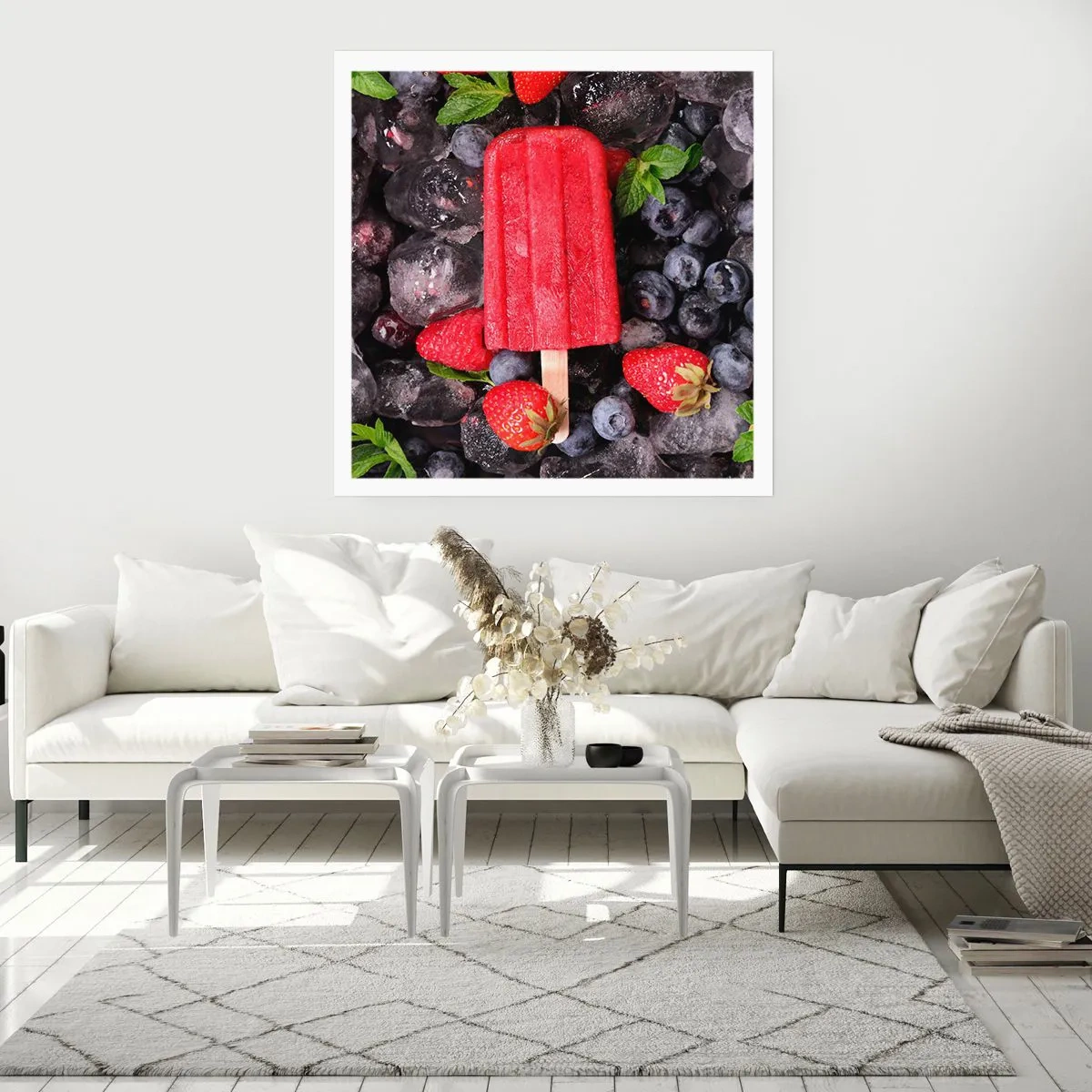 Plakát - Chuť horkého léta - 60x60 cm