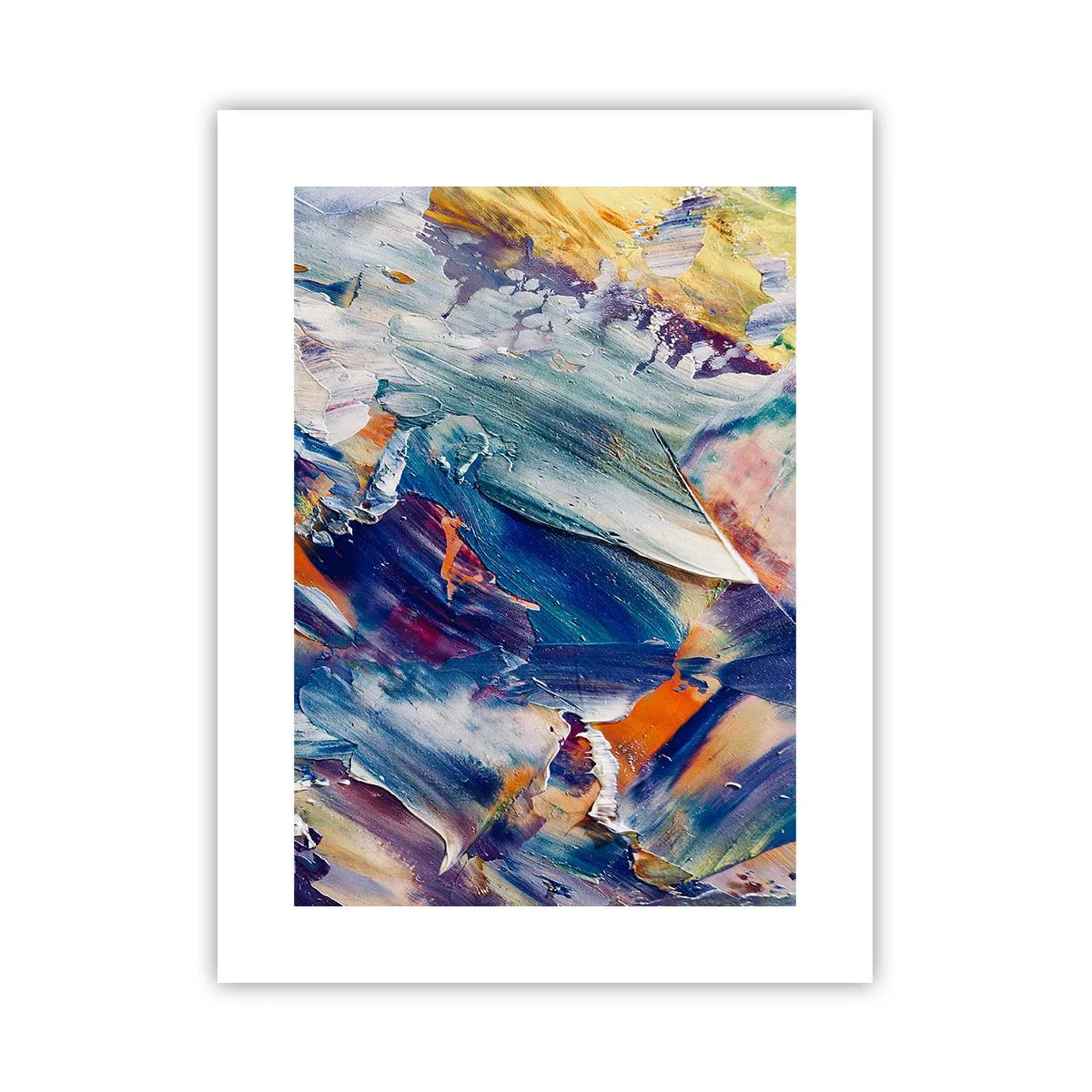 Plakát - Chaos barev - 30x40 cm