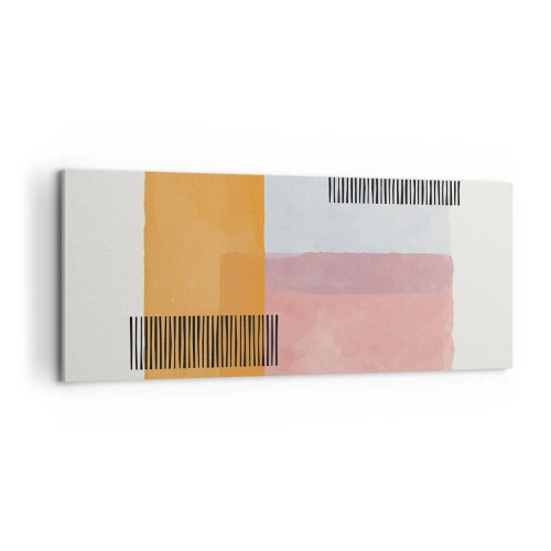 Obraz na plátně - Z rohu do rohu - 100x40 cm