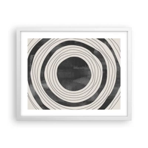 Plakát v bílém rámu - Přesný zásah - 50x40 cm